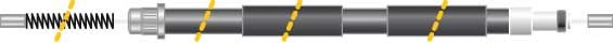 MGA KC4459 Cable, parking brake